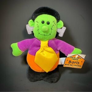 Dan Dee Collectors Choice Boris Bean Bag Friends Soft Toy 8” Halloween with Tags